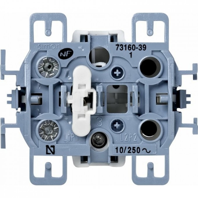 Одноклавишный кнопочный выключатель SIMON S73, S73 Loft 73160-39