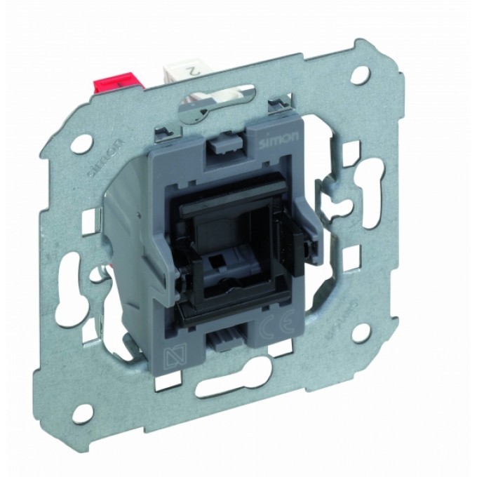 Выключатель однополюсный, экспресс монтаж, 10Ах250V SIMON 75 Мех 7700101-039