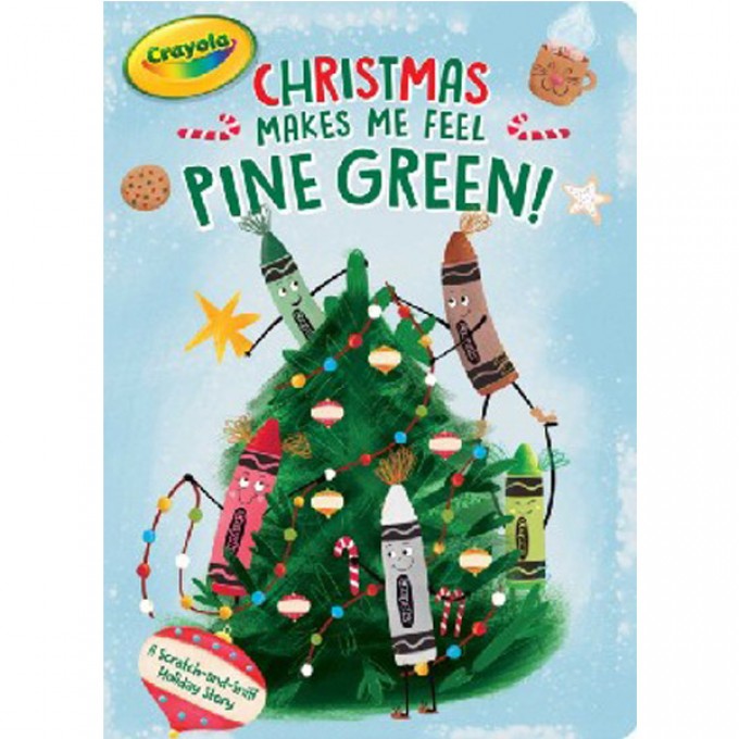 Christmas Makes Me Feel Pine Green!: A Scratch-And-Sniff Holiday Story / Hastings Ximena 9781534470880